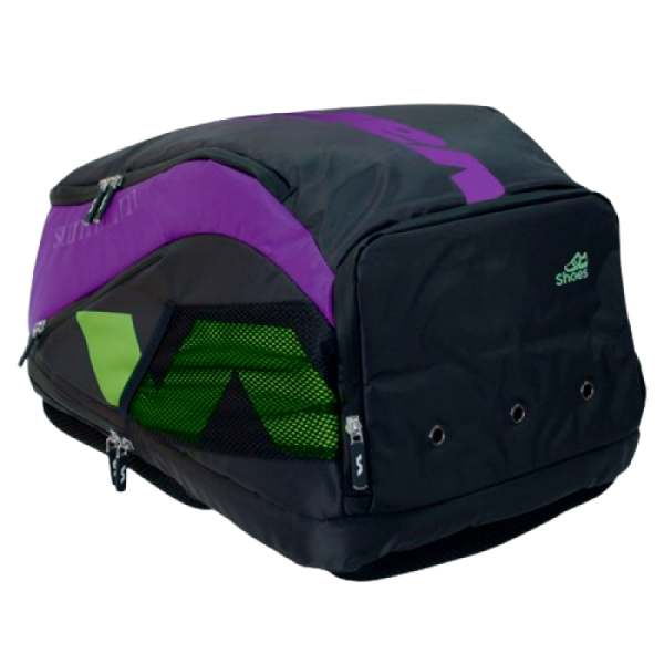 Mochila padel Varlion Summum morado verde abajo