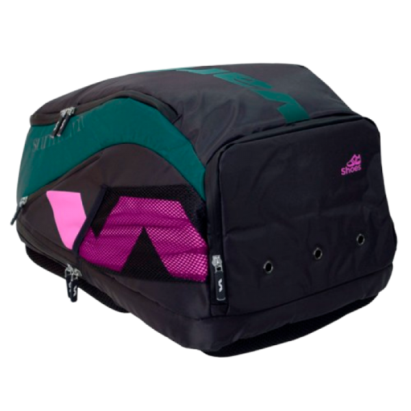 Mochila padel Varlion Summum verde fucsia abajo