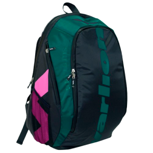 Mochila padel Varlion Summum verde fucsia lado