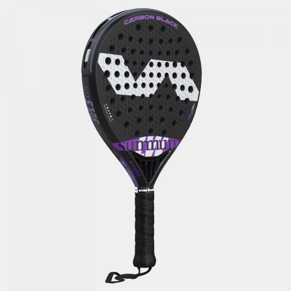 Pala Padel Varlion LW Summum Carbon negra Cuerpo