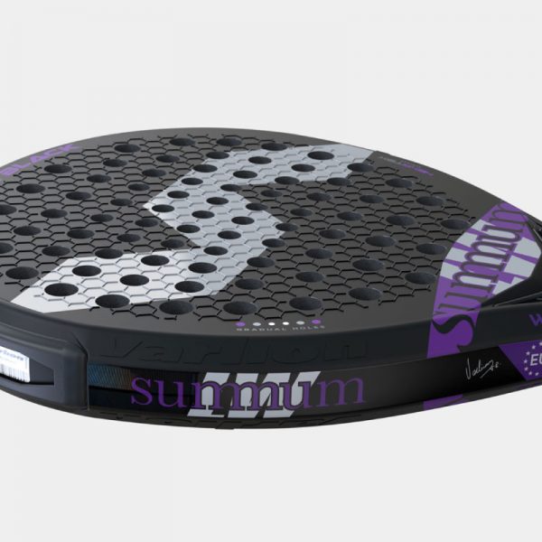 Pala Padel Varlion LW Summum Carbon negra zoom