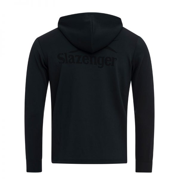 Slazenger padel Robin sudadera negra espalda