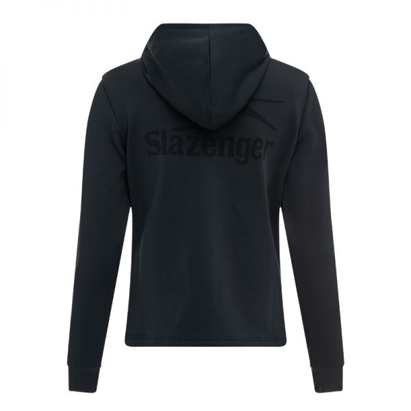 Slazenger padel marion sudadera negra espalda