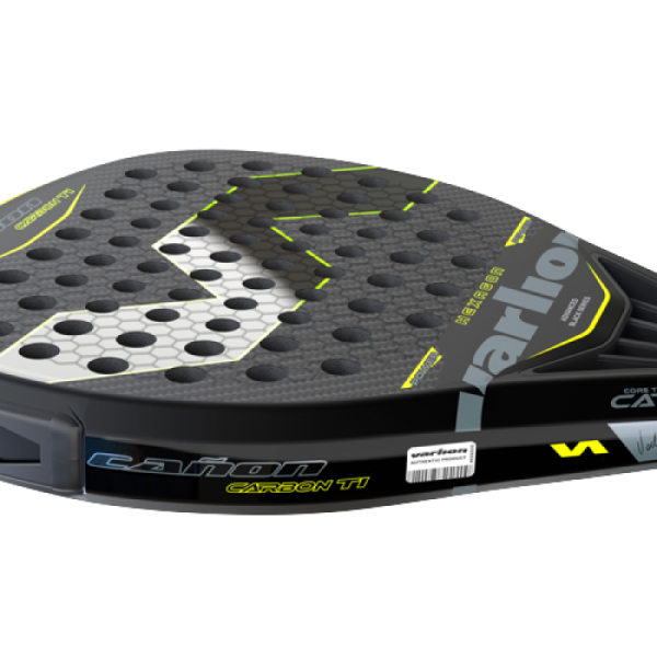 Pala Padel Varlion Cañon Carbon Ti Difusor negra zoom